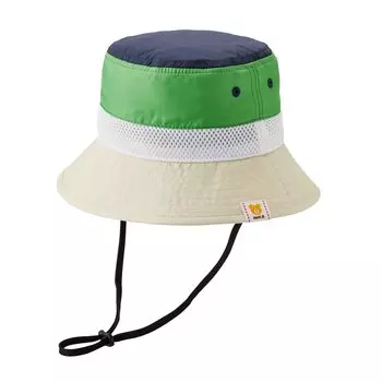 HOT Safari Hat Hat Boys Girls Kids Clothing Khaki M [MIKIHOUSE BISCUITS] Children s (50-52cm) 72-9101-495
