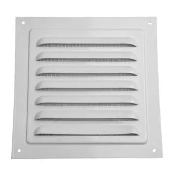 Hot Sale Air Vent Simple White Aluminum Convenient 150x150mm