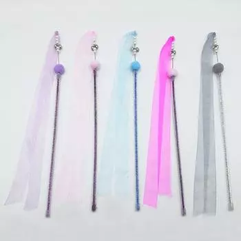 Hot sale cat toy new fairy tickling cat wand Hairball feather bell cute cat exclusive hand-held tickling cat wand