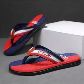 Hot Sale Cheap Summer Beach Shoes Men Non-slip Comfort Flip Flops 2024 Fashion Flip Flop Slippers for Men Shoes Chanclas Hombre 39