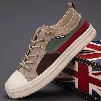 Hot sale Fashion Men s Canvas Shoes 2024 Design Slip-on Casual Sneakers Men Summer Breathable Vulcanize Shoes Men Canvas Loafers 39