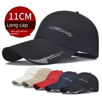 Hot Sale Fashion Peaked Cap Special Offer Trending Men and Women Neutral Big Sale Spring and Summer Hat Baseball Cap Big Head Three-Dimensional Black] No specifications