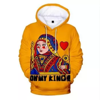 Hot Sale Poker 3D Printing Hoodies Men s Casual Fashion Hoodie Oversize Sweatshirt Hoodie Hip-hop Streetwear Pullover Coat S