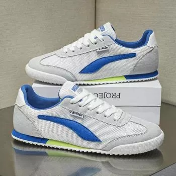 Hot Sale Summer Mesh Shoes Men Classic Breathable Sports Shoes Man Casual Sneakers Breathable Walking Trainers Men Athletic Shoe 39