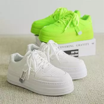 Hot Sale Trend 2024 White Sneakers Man Height-increasing Shoes Men Autumn Platform Casual Sneaker Men Designer Skateboard Shoes 39