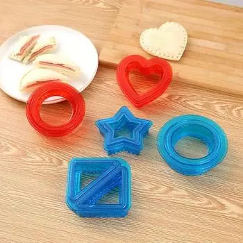 Hot Sand-Wich Cutter And Sealer Set For Children Lunch Sandwiches Decruster Uncrustables Maker Bread Toast Breakfast Making Mold