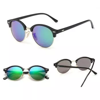 Hot selliing Driving Sunglasses Polarized Retro Round Vintage Shades Steampunk Outdoor Uv400 Women Mens 06
