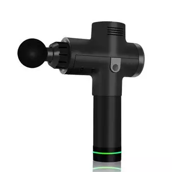 Hot Selling Fitness Muscle Relaxation Massage Gun Portable Usb Charging Electric Massage Gun Muscle Relaxation Tool чёрный