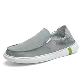 Лидер продаж, мужские мокасины весна-осень, модные зеленые туфли на мягкой подошве, удобные туфли на плоской подошве, мужские парковые туфли для ходьбы, легкие 38 чёрный