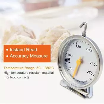 Hot selling oven Thermometer BBQ Baking Dial Classic Series Stainless Steel kitchen thermometer