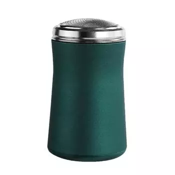 Hot Selling Usb Charging Men S Small Electric Shaver Portable Waterproof Men S Electric Shaver For Removing Beard зелёный