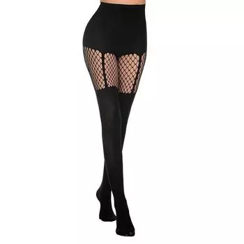 Hot Selling Women s Long Sexy Fishnet Stockings Fish Net splice Web Pantyhose Lingerie tights Thigh High Stocking one size
