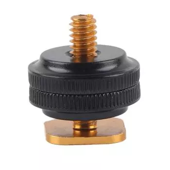 Hot Shoe 1Pc 14 Tripod Screw to Flash Hot Shoe Adapter Holder Mount Accessory