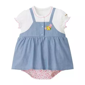 HOT Shortall Детская одежда Синий 80 см [MIKIHOUSE BISCUITS] Детская 72-1304-498 синий