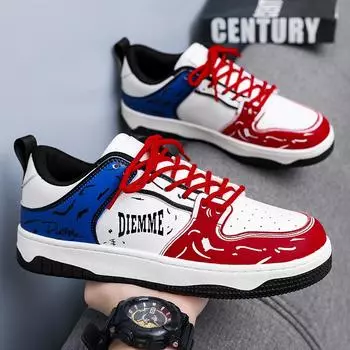 Hot Spring Fashion Men s Vulcanized Sneakers High quality Couple Skateboard Shoes Men Streetwear Low Top Casual Sneakers Man 36