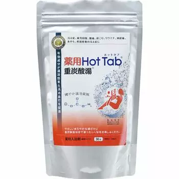 Hot Tab Medicated Hot Tab Bicarbonate Water 30 таблеток [квази-лекарство]