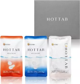HOT TAB подарочный набор из 3 видов Нейтральная бикарбонатная добавка для ванн в гидромассажной ванне стандартный набор из 3 видов ассортимента пробный набор таблеток в | (ОЗДОРОВЛЕНИЕ/ВОССТАНОВЛЕНИЕ/ДУШ) (9