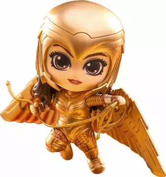 Hot Toys Cosbaby Wonder Woman 1984 Wonder Woman Размер S Фигурка Золотая (Золотая броня/Летающая версия) Немасштабируемый COS#728 золотой