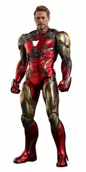Hot Toys Masterpiece Scale Figure Iron Man Mark 85 Damaged [Movie DIECAST] Avengers Endgame 1/6 (Battle Version)