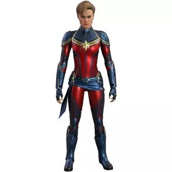 Hot Toys Movie Masterpiece Капитан Марвел Масштабная фигурка Синий Мстители/Финал 1/6 MM#575 синий