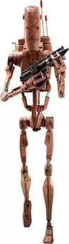 Hot Toys Movie Masterpiece Star Wars Episode of the Clones Battle Droid Scale Figure Коричневый Высота 31 см MMS649 2/Атака (Джеонозис) 1/6 Приблизительно. коричневый