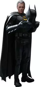 Hot Toys Movie Masterpiece The Flash Batman Press Scale Figure (Современный костюм) First Limited 1/6 чёрный
