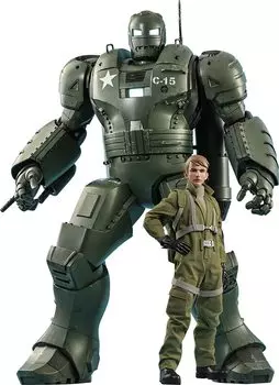 Hot Toys TV Masterpiece What Hydra Stomper Steve Rogers Set of 2 Scale Figure Height Green Plastic HT909168 If...? & 1/6 56cm/28cm зелёный