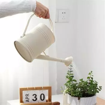 Hot Watering Can for Indoor Plants, Flower Watering Can Outdoor for House Plants Garden Flower, Indoor Long Spout Garden Tools серый