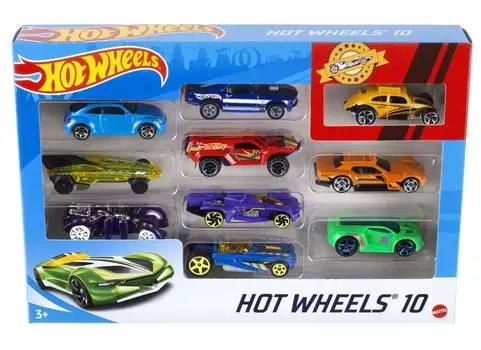 Hot Wheels 10 набор машин 54886