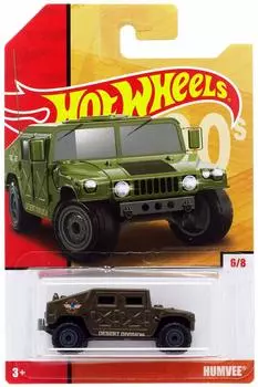Hot Wheels 2019 Humvee Throwback Series 6/8 90 s