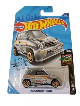 Hot Wheels 2020 Hw Race Day Honda City Turbo Silver 85 II, 11/250