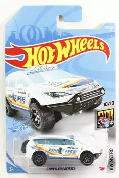 Hot Wheels 2021 Chrysler Pacifica Белый #165 Ryu Asada/Treasure Hunt [Элемент]
