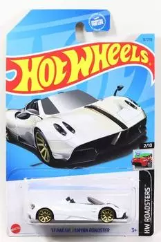 Hot Wheels 2023 2017 Pagani Huayra Roadster Белый #013 Ryu Asada [Элемент]
