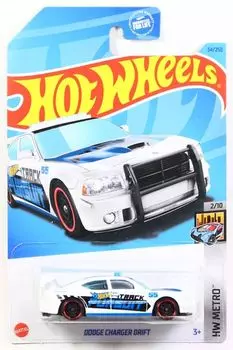 Hot Wheels 2023 Dodge Charger Drift Белый #054r [Товар]