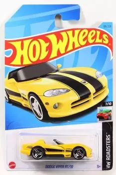 Hot Wheels 2023 Dodge Viper Желтый #131 RT/10 [Предмет]