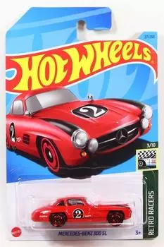 Hot Wheels 2023 Mercedes Benz 300SL Красный #027 [Предмет]