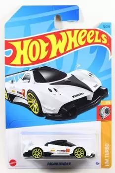 Hot Wheels 2023 Pagani Zonda R #072 Белый/Черный [Товар]