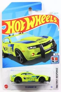 Hot Wheels 2024 2010 Chevrolet Camaro SS Green #086 [Item]