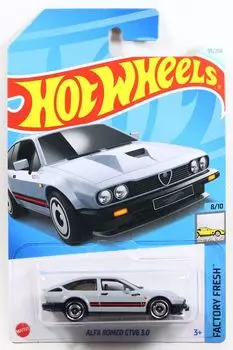 Hot Wheels 2024 Alfa Romeo GTV6 Gray #098 3.0 [Item]