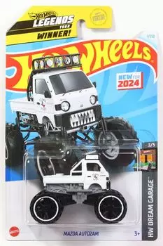Hot Wheels 2024 Mazda Autozam Белый для #001 New 2024 [Элемент]