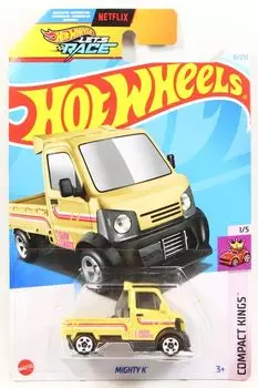 Hot Wheels 2024 Mighty K Желтый #021r Ryu Asada [Элемент]