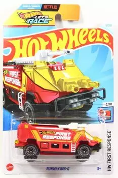 Hot Wheels 2024 Runway Red #009r Res-Q [Предмет]