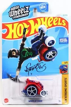 Hot Wheels 2024 Wheelie Chair Красный #064 [Предмет]