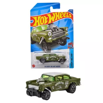 Hot Wheels Basic Car 55 Chevy Bel Air Gasser [от 3 лет] HHD85
