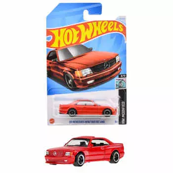 Hot Wheels Basic Car 89 Mercedes-Benz 560 SEC AMG [Мини-автомобиль] [от 3 лет] HXP91