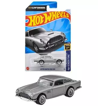 Hot Wheels Basic Car Aston Martin 1963 DB5 года и HXP96 [Мини-автомобиль] [3 вверх]