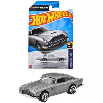Hot Wheels Basic Car Aston Martin 1963 DB5 [Мини-автомобиль] [от 3 лет] HXP96