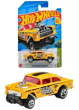 Hot Wheels Basic Car Chevy Bel Air Gasser, возрастом от 1 до 55 лет и HNJ95 [3 вверх]