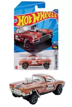 Hot Wheels Basic Car Corvette Gasser, возраст HHF59 Brown 62 [3 ~] 1/64