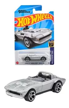 Hot Wheels Basic Car Corvette Gransport Roadster, возраст 3 года и HNK02 [3 вверх]
